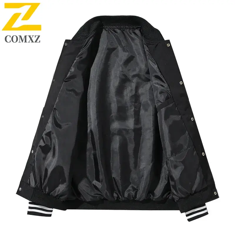 Men's Jackets Bomber Jacket Varsity Baseball Jacket Windbreakers Oversize Hip Hop Outerwear For College Couples Clothing 2025