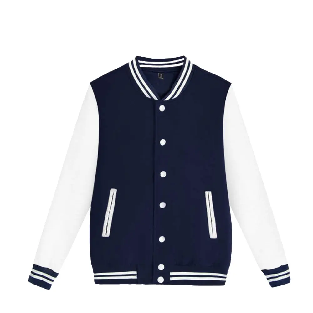 Pattern Custom Spring and Autumn Men's Pilot Baseball Jacket Couple Baseball Jacket College Campus Plain Casual Hanbok