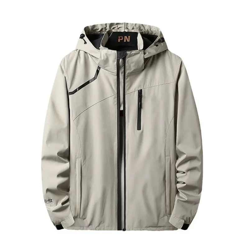 Windproof Rainproof Coat Big Size Men Clothing Windbreaker Men Outdoor Jacket Plus Size 5XL 6XL 7XL