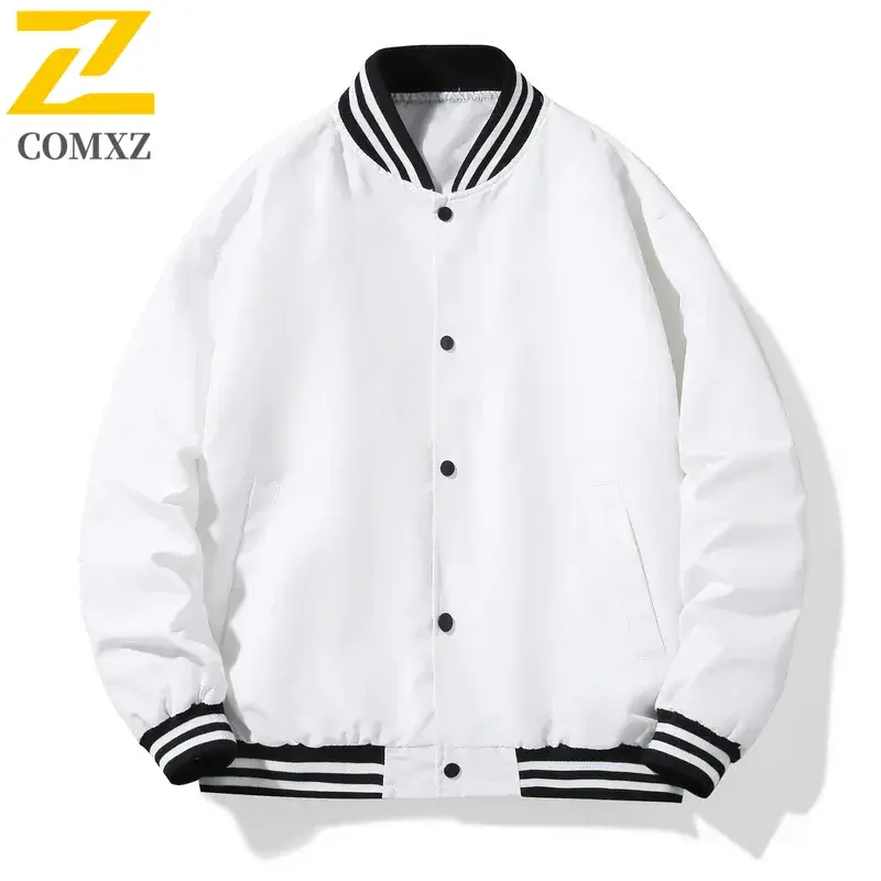 Men's Jackets Bomber Jacket Varsity Baseball Jacket Windbreakers Oversize Hip Hop Outerwear For College Couples Clothing 2025
