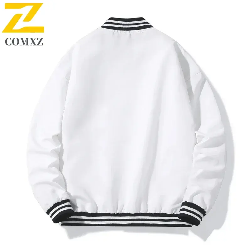 Men's Jackets Bomber Jacket Varsity Baseball Jacket Windbreakers Oversize Hip Hop Outerwear For College Couples Clothing 2025