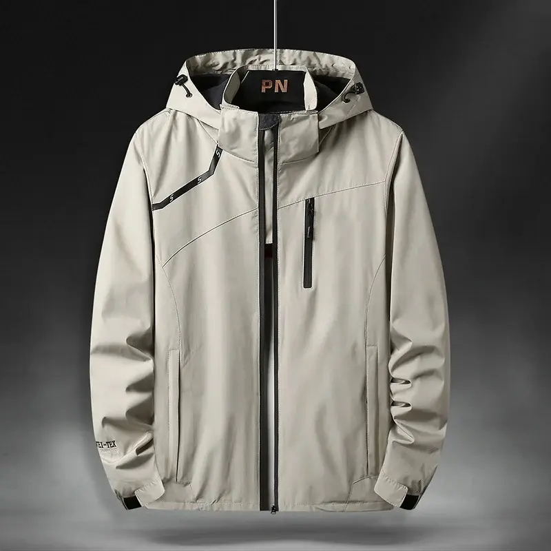 Windproof Rainproof Coat Big Size Men Clothing Windbreaker Men Outdoor Jacket Plus Size 5XL 6XL 7XL