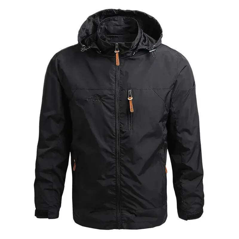 Men Windbreaker Retro Field Jackets Outerwear Mens Tactical Waterproof Pilot Coat Hoodie Men Hunting Army Clothes