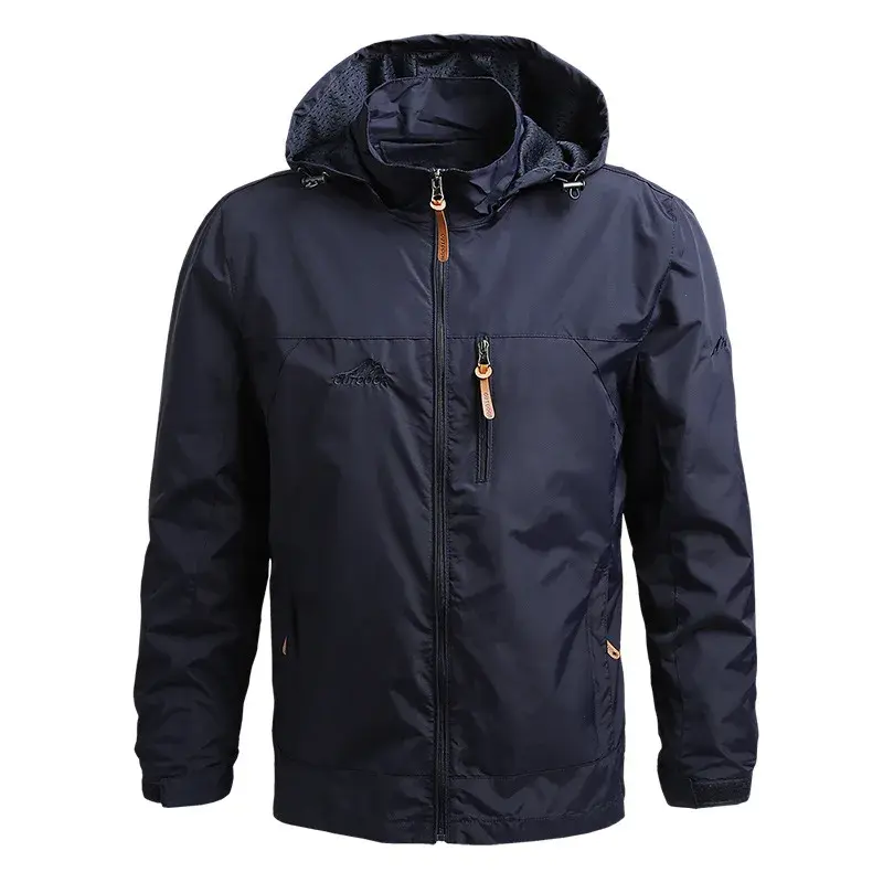 Men Windbreaker Retro Field Jackets Outerwear Mens Tactical Waterproof Pilot Coat Hoodie Men Hunting Army Clothes