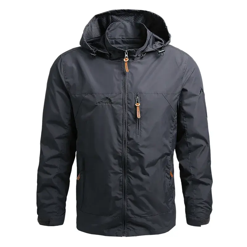 Men Windbreaker Retro Field Jackets Outerwear Mens Tactical Waterproof Pilot Coat Hoodie Men Hunting Army Clothes