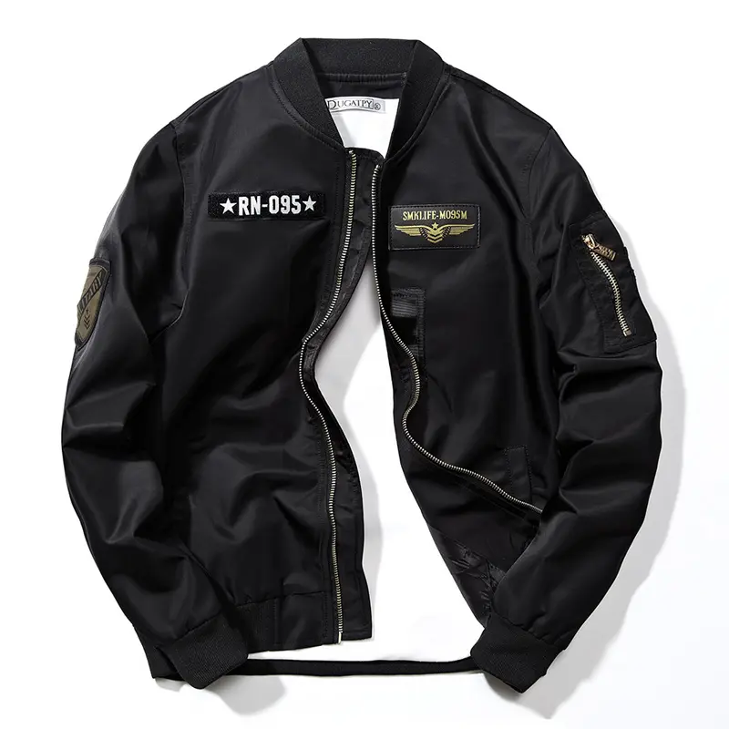 DIMUSI Men's Bomber Jackets Casual Male Outwear Windbreaker Coats Fashion Hip Hop Men Sports Pilot Baseball Jackets Clothing