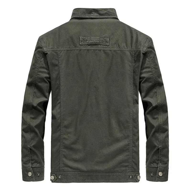 Bomber Coat Tactics Jacket Men Cargo Autumn Spring Plus Size outdoor Pilot Cargo Jackets Male Trend Jacket for Men Clothing