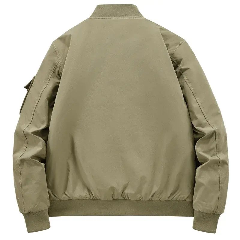 Cotton Padded Motorcycle Bomber Jackets Winter Men Retro Pilot Military Coat Casual Baseball Jackets Varsity Jackets Streetwear