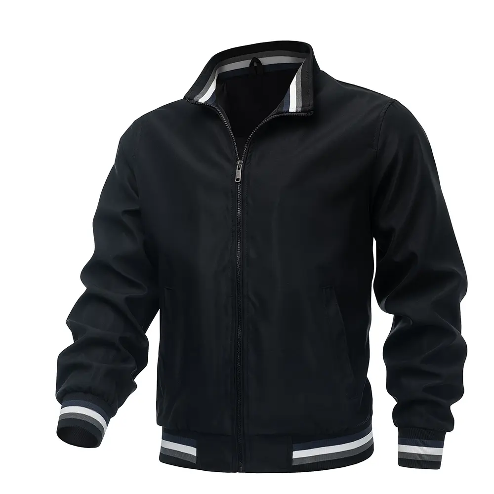 Jackets Men Spring Autumn Fashion New In Outerwears Solid Casual Clothing Windbreaker Coats Aviator Jacket For Men Plus Size 6XL