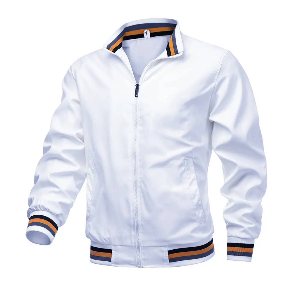 Jackets Men Spring Autumn Fashion New In Outerwears Solid Casual Clothing Windbreaker Coats Aviator Jacket For Men Plus Size 6XL