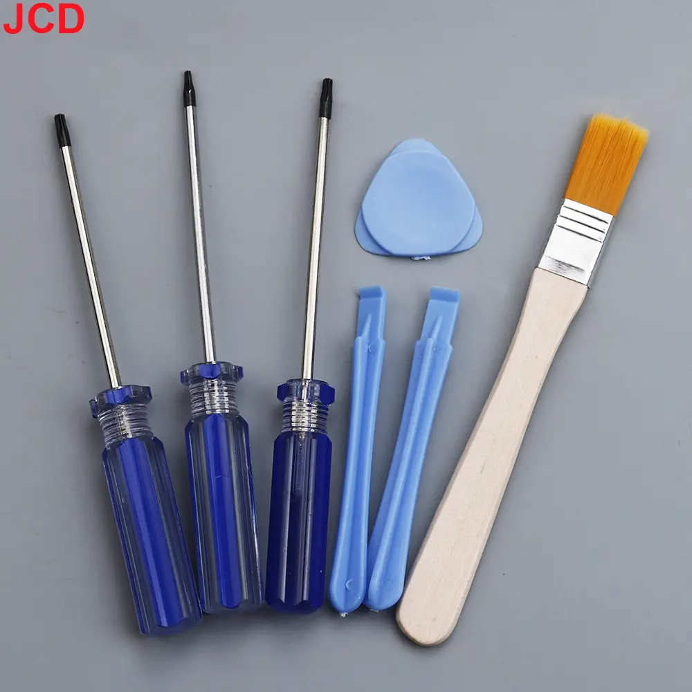 JCD For Xbox One 360 PS3 PS4 PS5 Series Screw Driver Torx T6 T8 T10 Security Screwdriver Tamperproof Hole Repairing Opening Tool