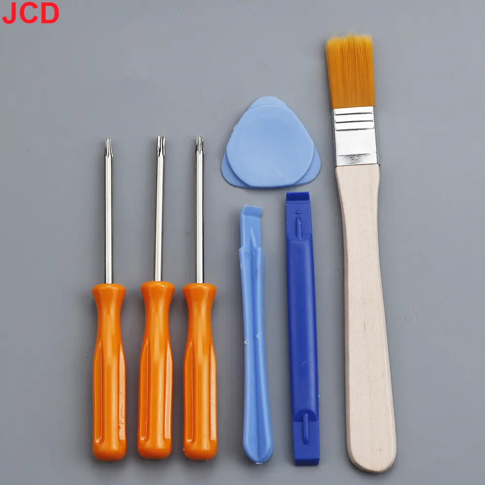 JCD For Xbox One 360 PS3 PS4 PS5 Series Screw Driver Torx T6 T8 T10 Security Screwdriver Tamperproof Hole Repairing Opening Tool