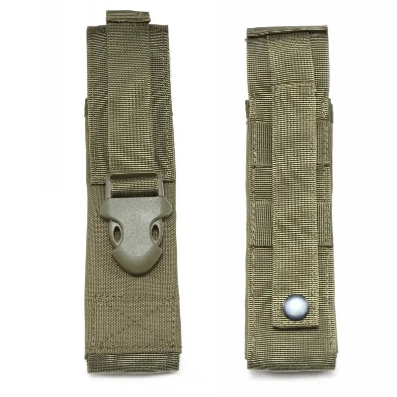 Flashlight Pouch Torch Holder Case Molle EDC Tool Waist Bag Outdoor Sport Camping Hiking Hunting Accessories Scissor cover
