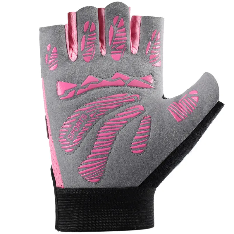 Cycling Fitness Gloves for Men Women Gym Motorcycle Summer Bicycle Fingerless Anti-slip Sports Weightlifting Breathable Gloves