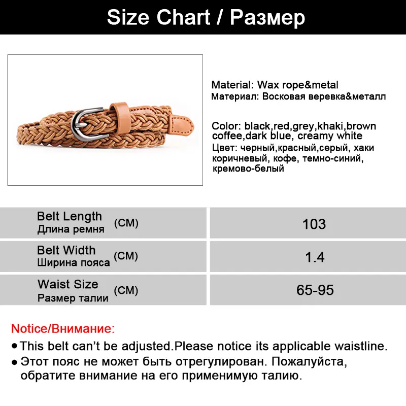 Brand Designer Casual Dress Belts for Women Thin Braid Genuine Leather Belt for Jeans Pin Buckle Female Strap Candy Color