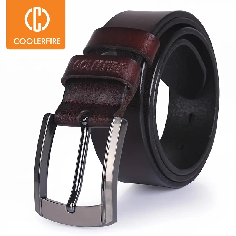 New Belts Men Cowskin Fashion Strap Male Jeans For Trousers Free Shipping Man High Quality Genuine Leather Belt Luxury Designer