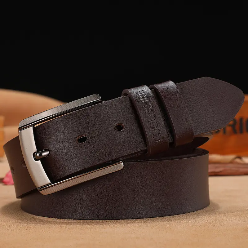 New Belts Men Cowskin Fashion Strap Male Jeans For Trousers Free Shipping Man High Quality Genuine Leather Belt Luxury Designer