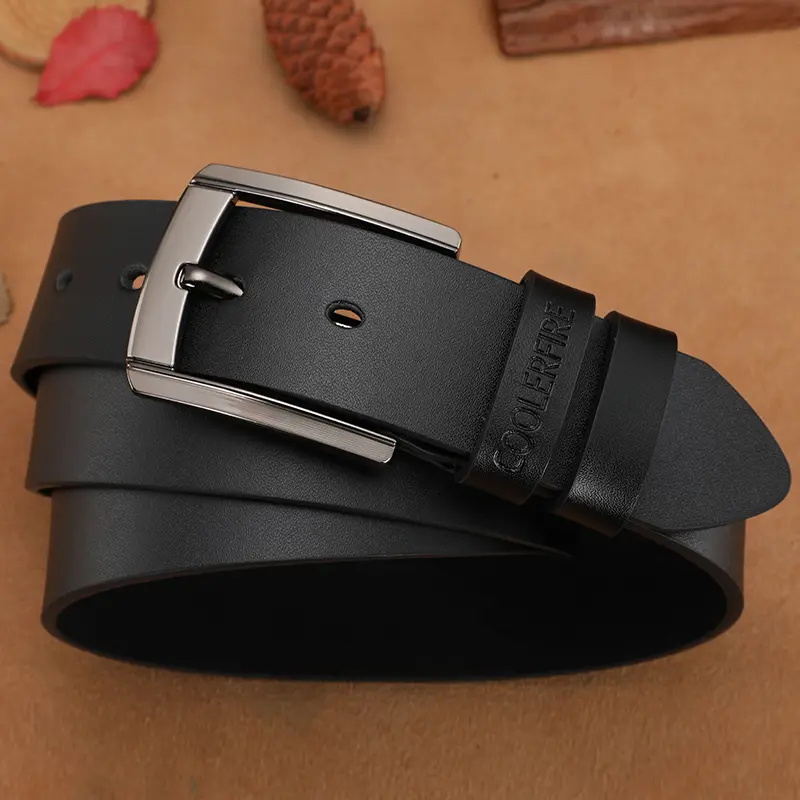 New Belts Men Cowskin Fashion Strap Male Jeans For Trousers Free Shipping Man High Quality Genuine Leather Belt Luxury Designer