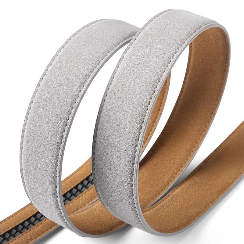 2025 New High Quality Fashion Belt Men's Automatic Buckle 3.5cm Wide Leather Casual Belt Croskin Ceinture Homme