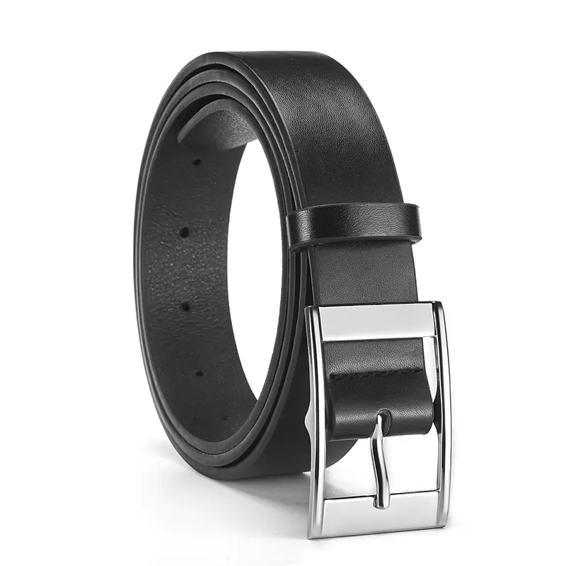 New Fashion Men's Metal Pin Buckle Belt Leisure Business Accessory Designer Belt，For Jeans Waist Strap Plus Size，For Ideal Gifts
