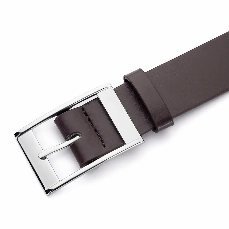 New Fashion Men's Metal Pin Buckle Belt Leisure Business Accessory Designer Belt，For Jeans Waist Strap Plus Size，For Ideal Gifts