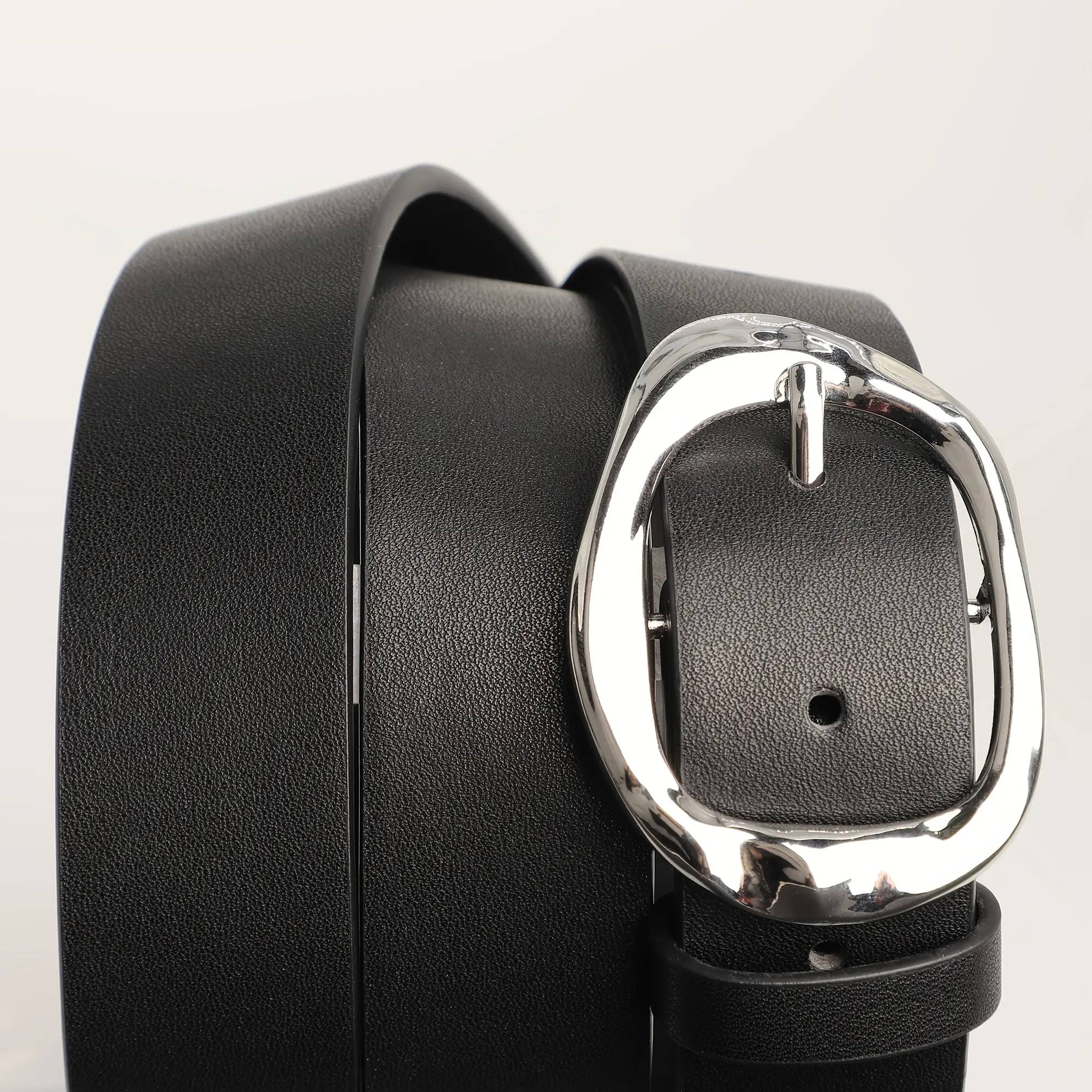 New Luxury Women's Belt Fashion Casual Classic Silvery Buckle Belts Plus Size - Pair with Jeans, Pants, Dress, For Ideal Gifts