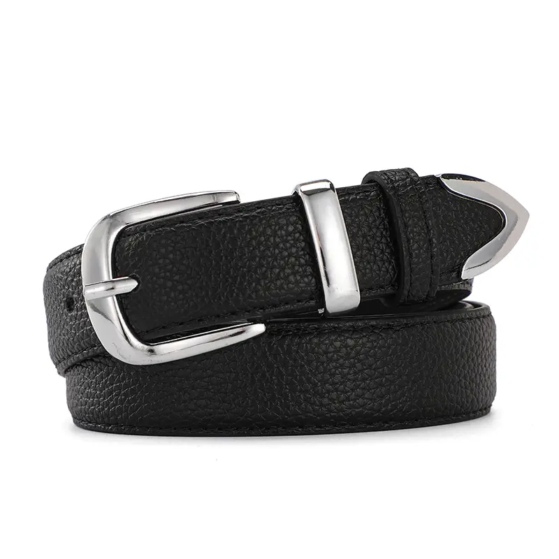 New Women Leather Belts High Quality Fashion Best Matching Dress Jeans Belts for Lady Women's Dress Luxury Designer Brand LB2146