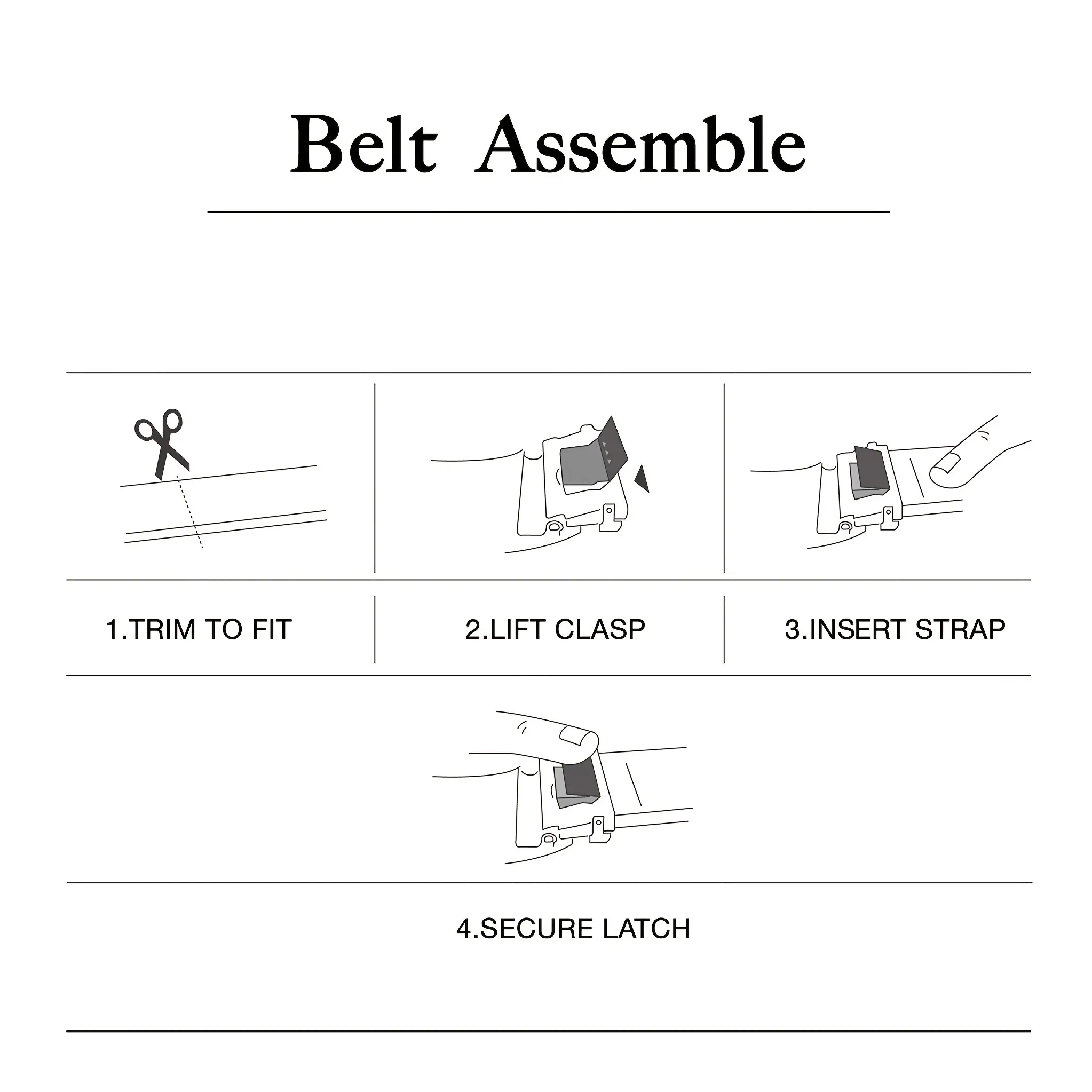 2.4 2.8 3.0 3.5 Width Belt No Buckle for Automatic Buckle PU Leather Belts without Buckle for Men Women No Buckle 4 Size Wide
