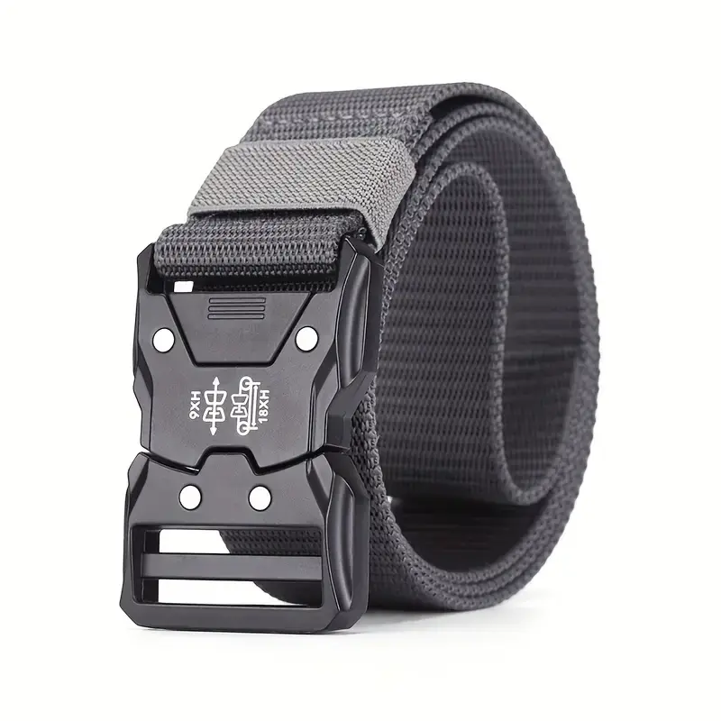 Tactical Waist Belt - Durable Automatic Buckle, Perfect for Outdoor Adventures, Unisex Accessories for Men and Women