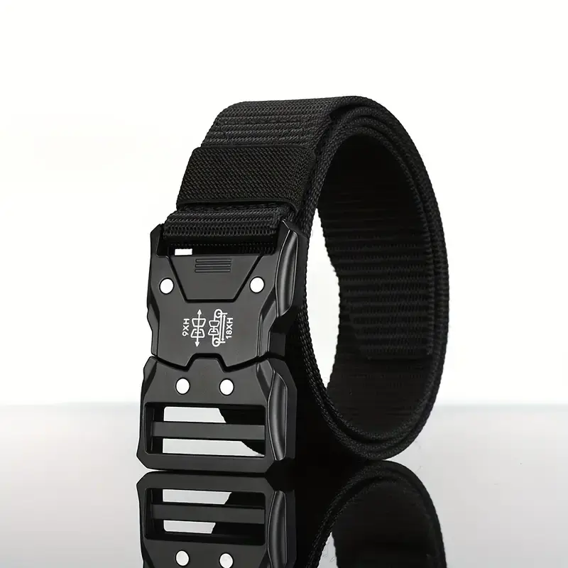 Tactical Waist Belt - Durable Automatic Buckle, Perfect for Outdoor Adventures, Unisex Accessories for Men and Women