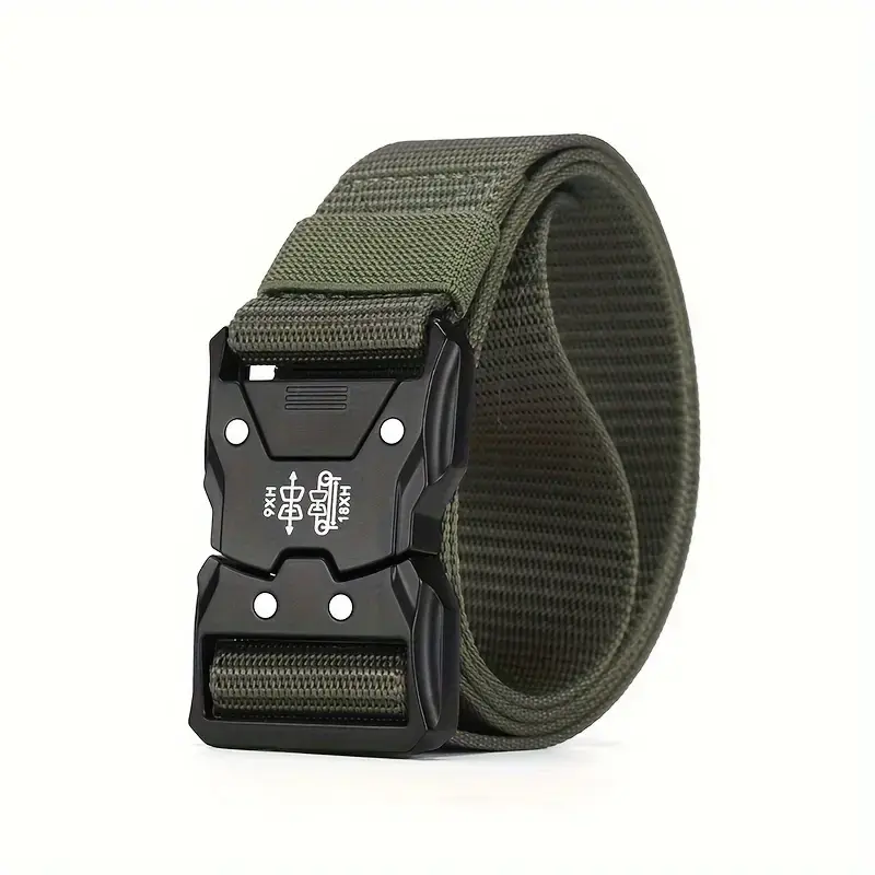 Tactical Waist Belt - Durable Automatic Buckle, Perfect for Outdoor Adventures, Unisex Accessories for Men and Women
