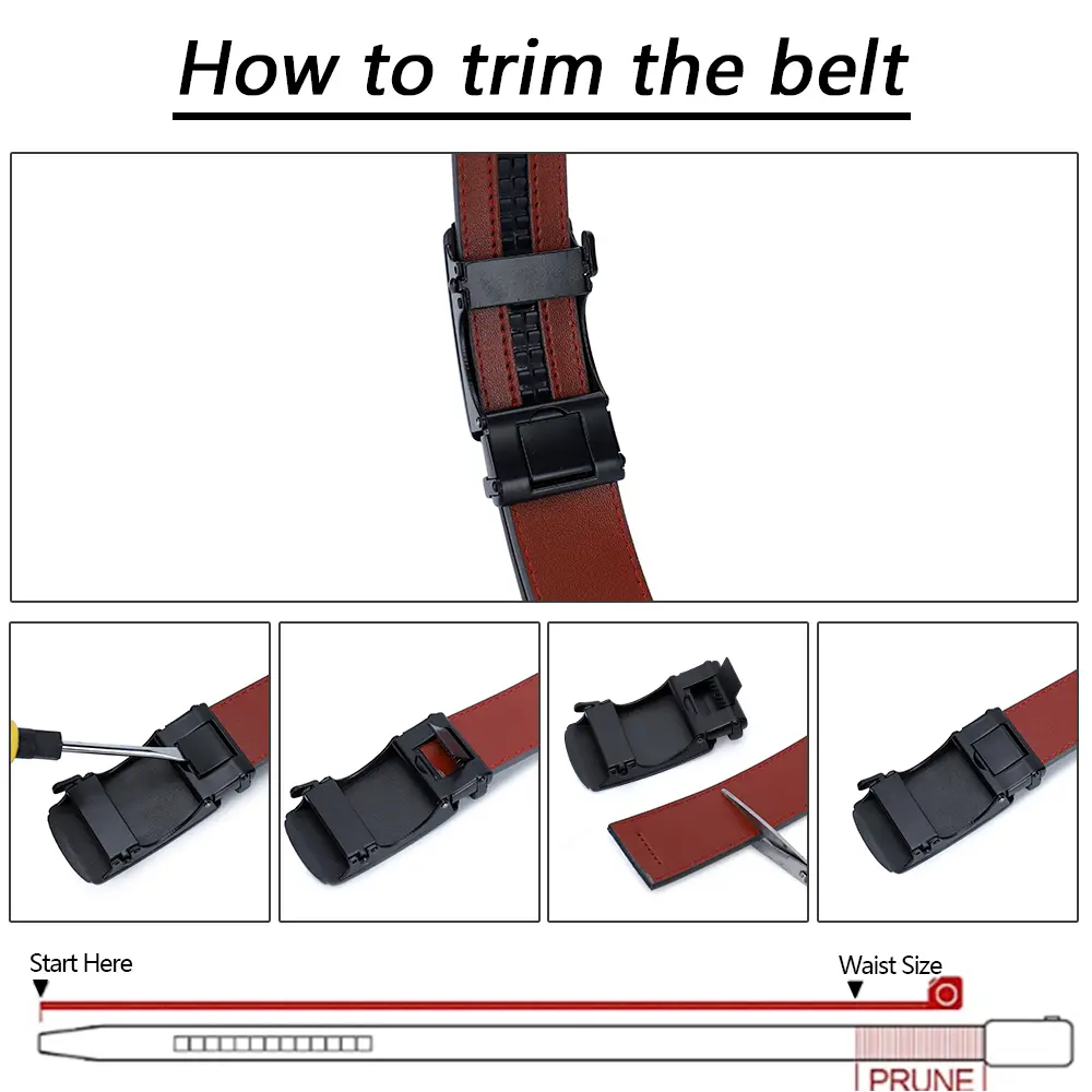 125cm Men Belts Leather Waist Strap Male Automatic Buckle Waistband Mens High Quality Girdle Belts for Women Men Gifts