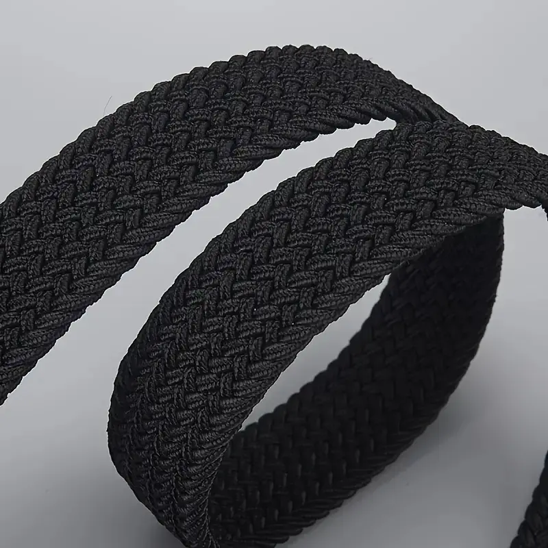 2023 men and women fashion nylon belt alloy casual belt women wild stretch jeans belt decoration ins wind Luxury brand design