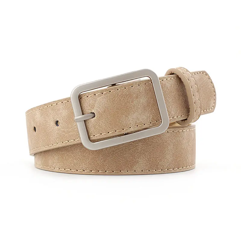Zebra Pu Leather Hip-hop Y2k Girls Belt Fashion Punk Jeans Dress Accessories Girdle Leopard Print Pin Buckle Waistband for Women