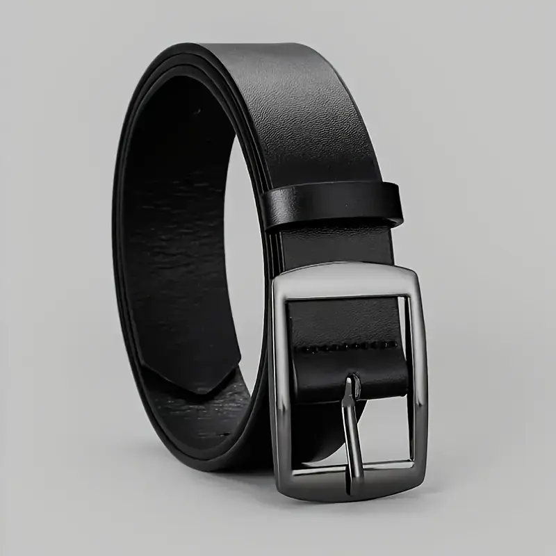 Fashion Luxury Belt for Men PU Leather Belt Metal Pin Buckle High Quality Brand Designer Waist Strap Belt For Jeans Women's Belt