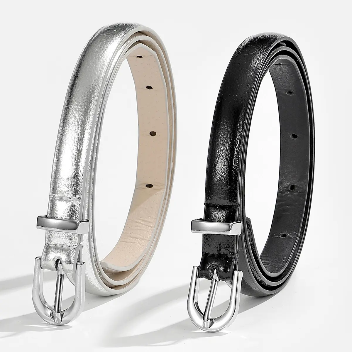Women's New Small Belt in Belt Simple and Versatile Korean Decorative Fashion Trend Professional Fashion Jeans Belt