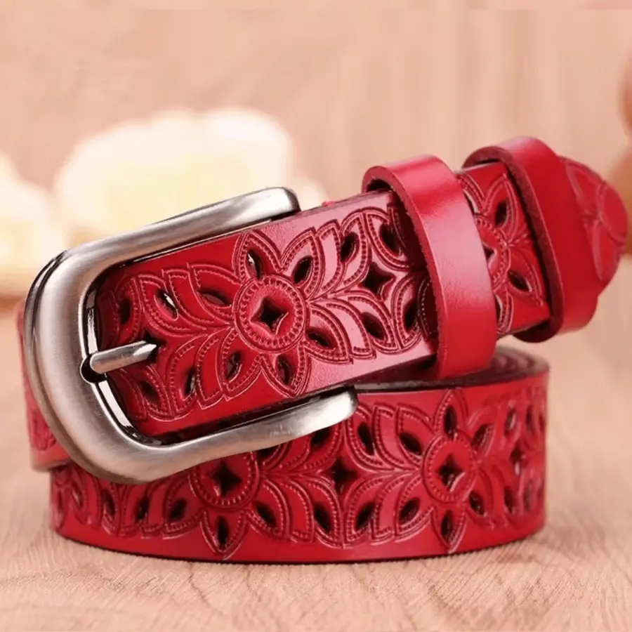 High-Quality Wear-Resistant And Waterproof Pu Leather Black Business Casual Skirts Accessories women belts Jeans Vintage Belts