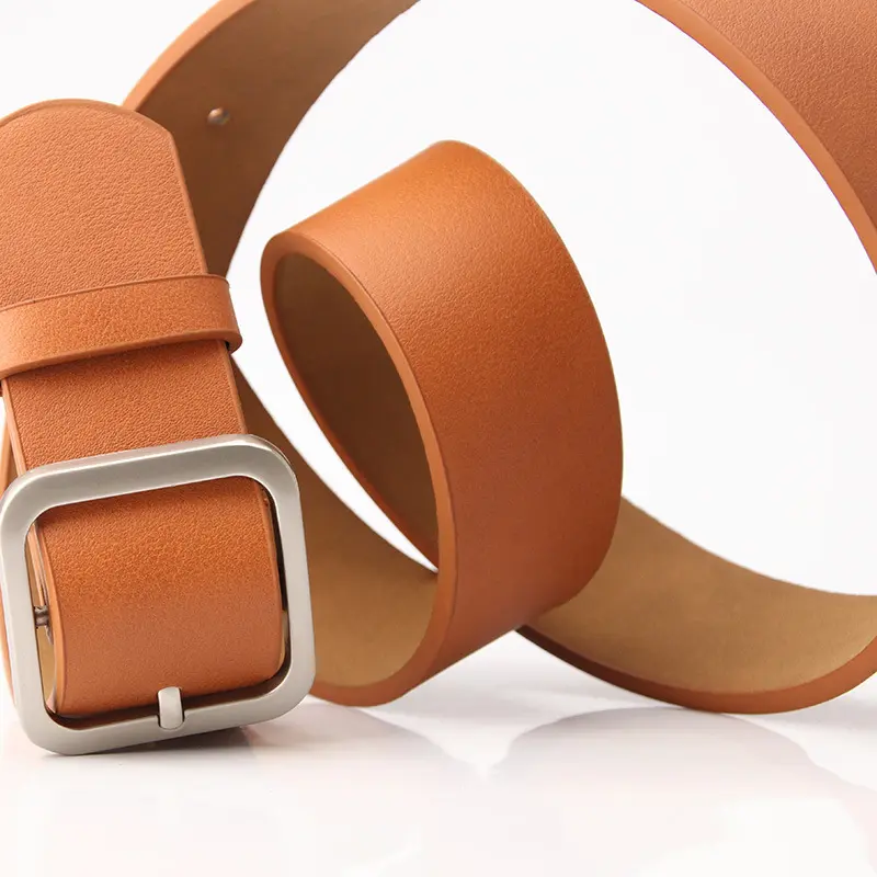 Women's Trousers Belt Pu Leather Belt for Women's Dress and Jeans Designer Belt Women Belt Simple Black Belt Female Strap DT171