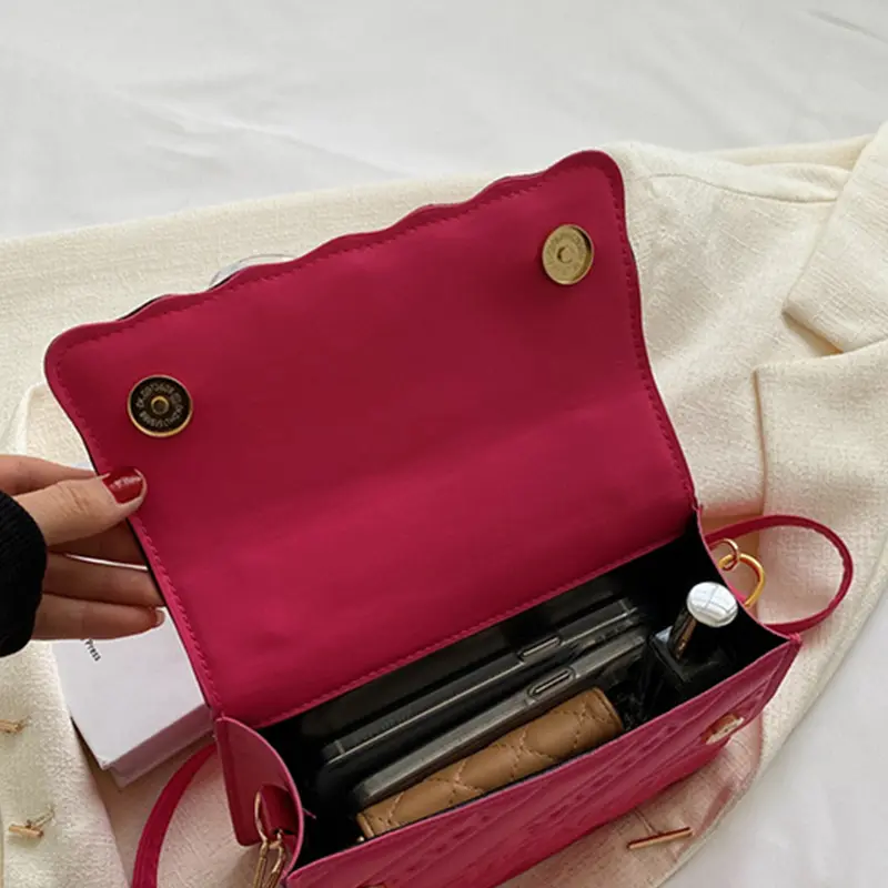Quality Shoulder Bag Set For Women Soft PU Leather Solid Color Shopping Tote Bag 2024 Spring New Designer Luxury Handbags