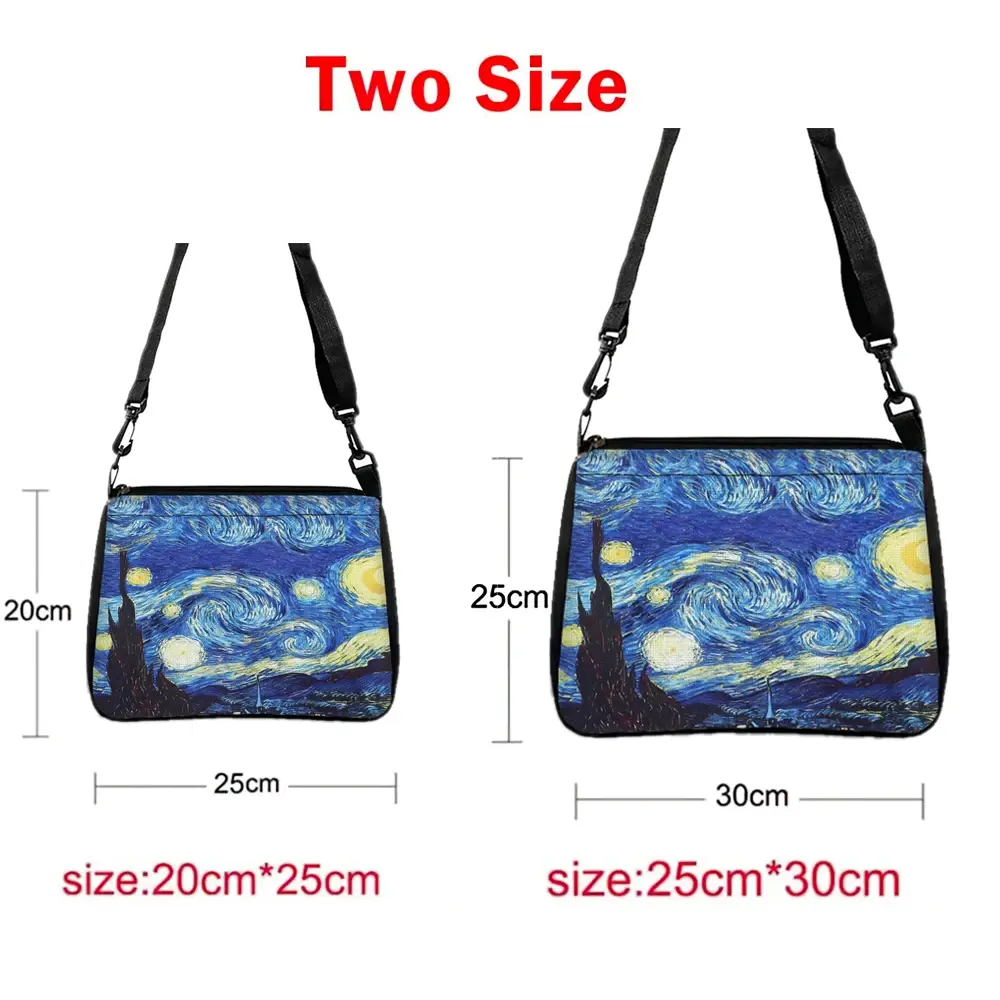 1pc Fantasy Magic Tree Double-sided Printed Shoulder Bag, Daily Travel Shopping Bag Casual Crossbody Bag