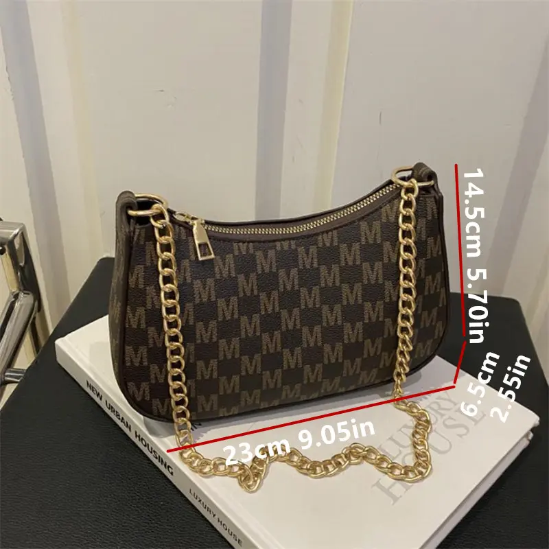 Vintage Style Square Handbag Crossbody Bag Adjustable Strap Women Messenger Shoulder Bag Sophisticated Accessory Tote Bag Purse