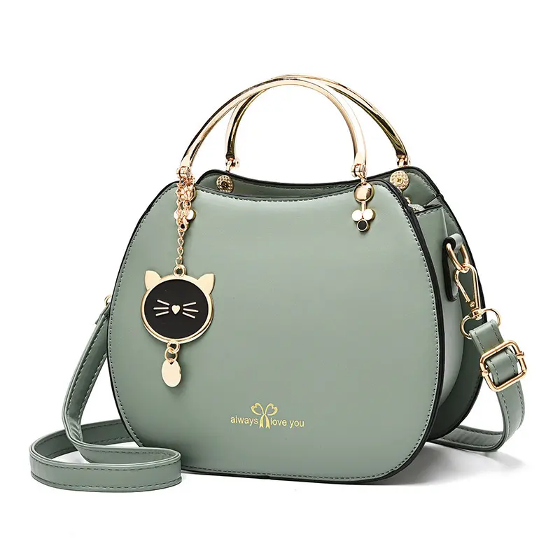 Fashion Girl Style Shell Bag Foreign Style Cat Crossbody Bag Women's Shoulder Handbag