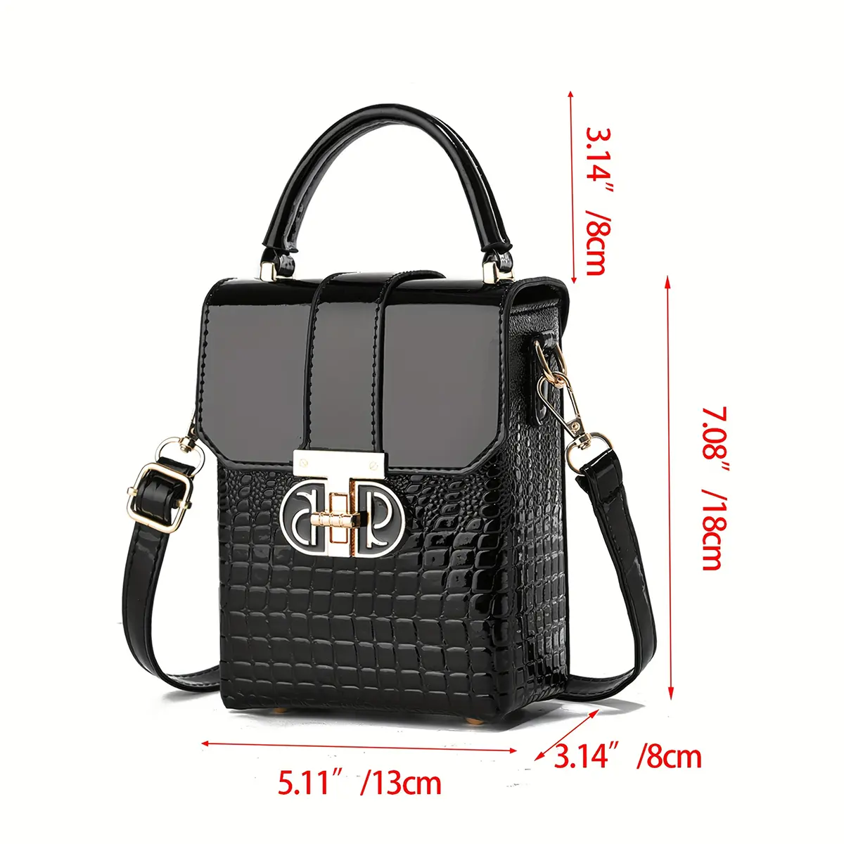 Women's Bag Crossbody Bag Fashion Women's Shoulder Bag Mobile Phone Bag Wallet Flap Small Handbag Wallet and Handbag