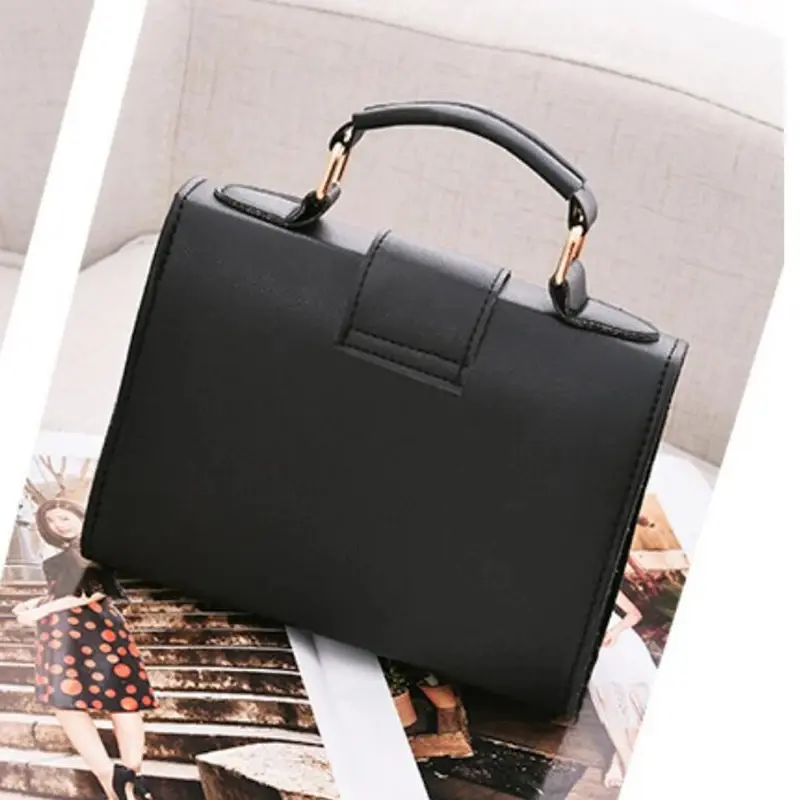 Women Fashion PU Leather Shoulder Small Flap Crossbody Handbags Top Handle Messenger Bags High Quality Luxury Ladies Hand Bag