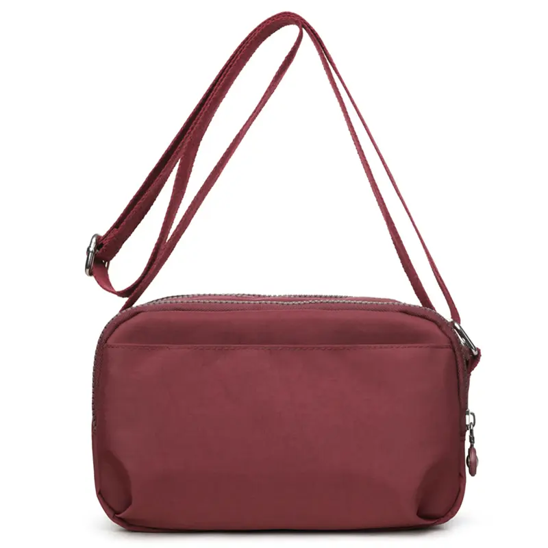 Waterproof nylon Oxford fabric women's bag, single shoulder bag, middle-aged mother bag, cross-body bag, grandma's casual bag, p