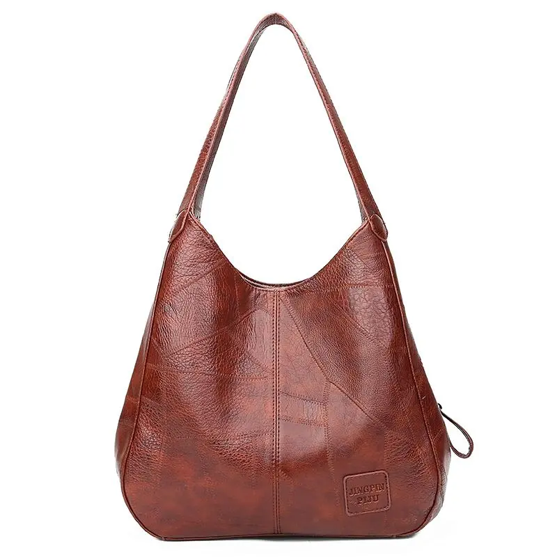 Vintage Genuine Leather Large Capacity Handbags Shoulder Bags Handbags Crossbody Ladies Hand Bags