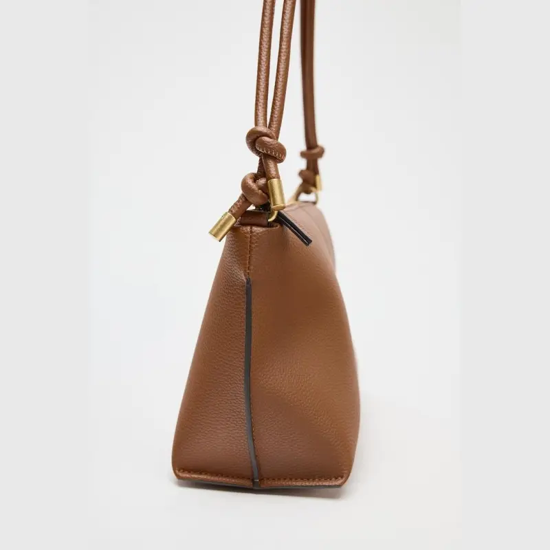 KNOTTED CROSSBODY BAG, Fashionable Women's Handbags Luxury Designer Crossbody Bag, Simple Casual Shoulder Bag