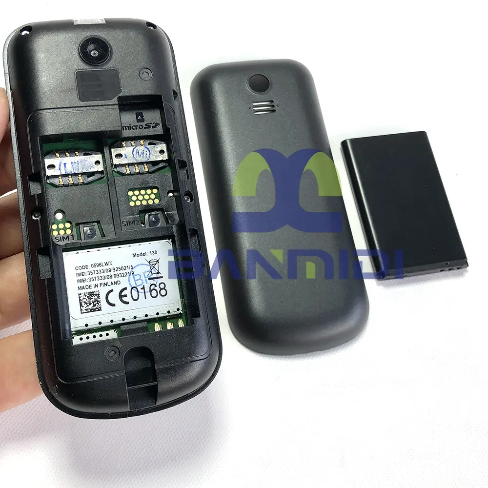 Original 130 Dual-SIM 2017 Version Button Mobile Phone Unlocked 2G GSM 900/1800 Cheap Cellphone.Not Working in North America.