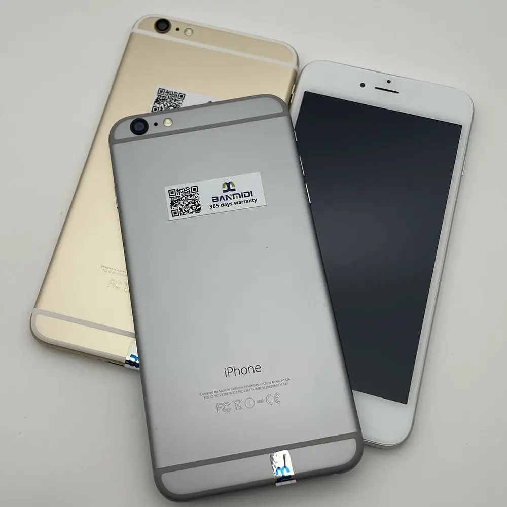 Apple iPhone 6 Plus 6P Mobile Cell Phone 5.5" 16/64/128GB ROM Dual Core IOS 8MP Camera 3G 4G LTE Original Unlocked Fingerprint