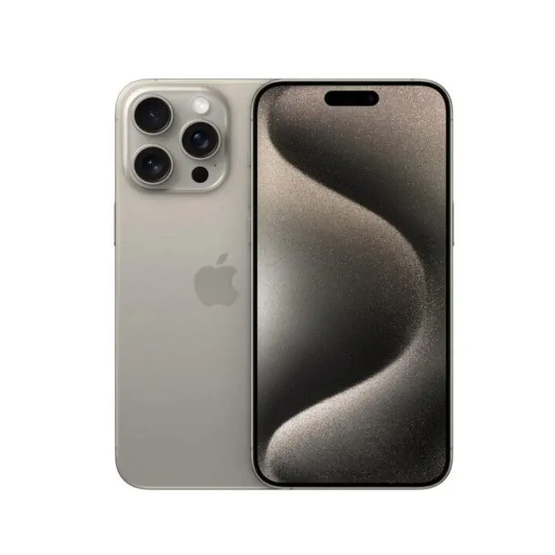 Genuine iPhone 15 Pro Max Dual eSIM Phone 6.7" LTPO Super Retina XDR OLED Face ID NFC A17Pro 8GB 256/512GB 5G Mobile Phone